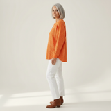 Hélène - Blusa Gofrada Botonada