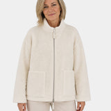 ALÉANNE | VESTE DE LÃ SINTÉTICA QUENTE