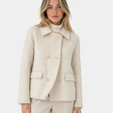 MÉLISYA | MANTEAU ELEGANTE COM GOLA