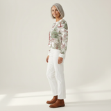Louna - Pullover com paisagem de inverno