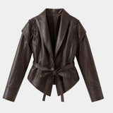 JOLYSSE | MANTEAU PORTA-FOLHAS SIMILI COURO