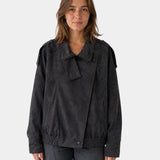 AURÉZIA | VESTE SUÉDÉE SINTÉTICA OVERSIZE