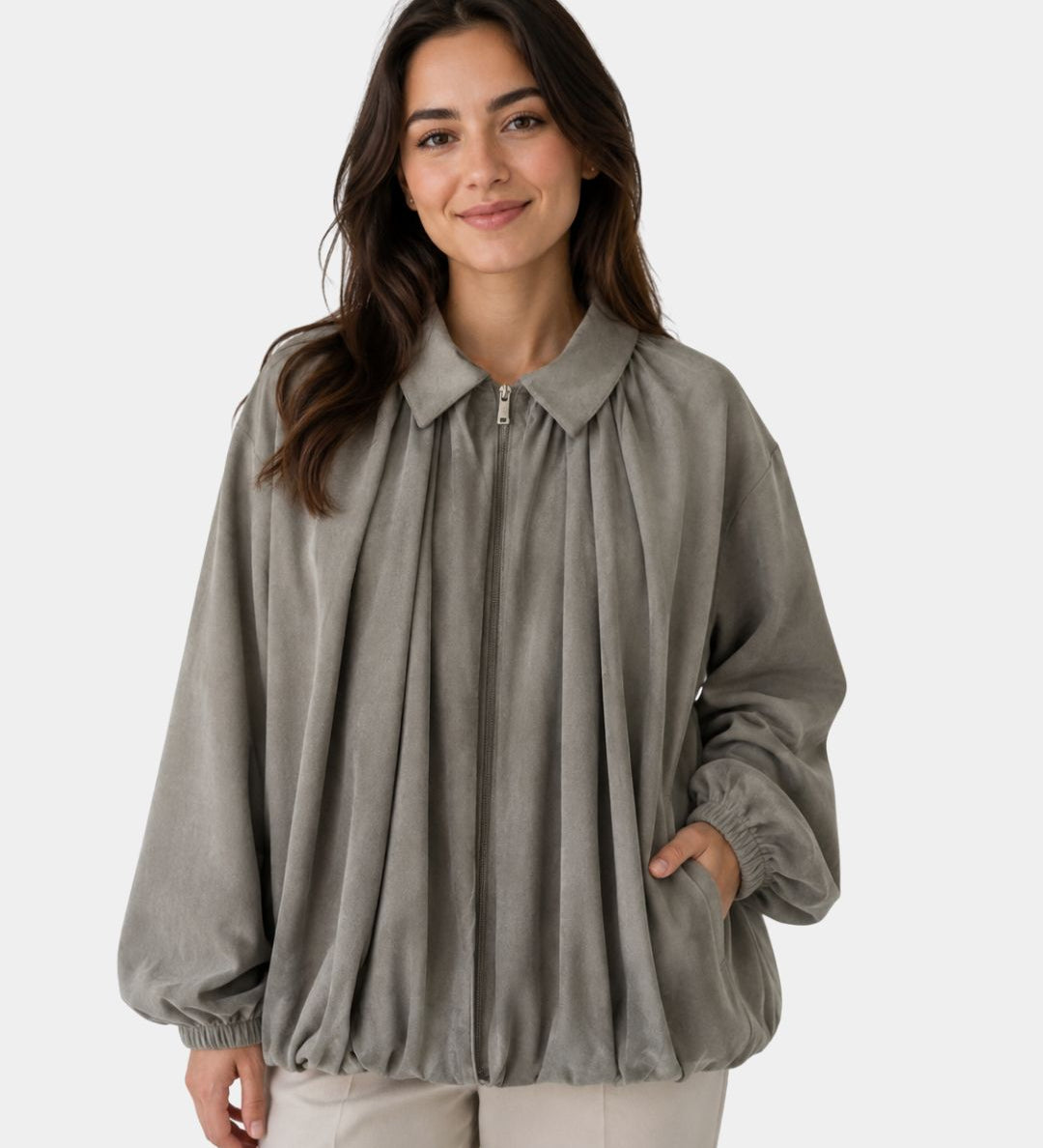 AGNÈSINE | BOMBER VINTAGE AMPLIO