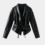 JOLYSSE | MANTEAU PORTA-FOLHAS SIMILI COURO