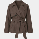 LYSIANNE | TRENCH CROISÉ CASTANHO