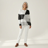 Monique - Blusa Gráfica Texturizada