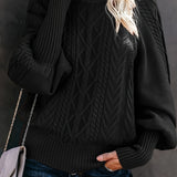 Lory | Pullover Longo Descontraído de Mangas Longas