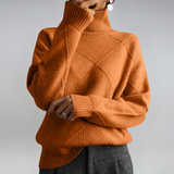 Lauren | Pullover de Cachemira Luxuosa com Gola Alta