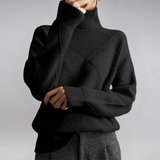 Lauren | Pullover de Cachemira Luxuosa com Gola Alta
