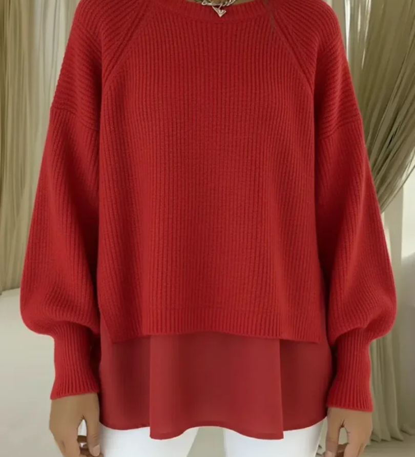 Casilda | Pull Efeito Duas Peças