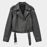 AMBRÉSIA | VESTE SIMILI CUIR EFEITO ENVELHECIDO