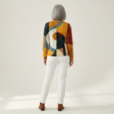 Léa - Pullover com padrão geométrico