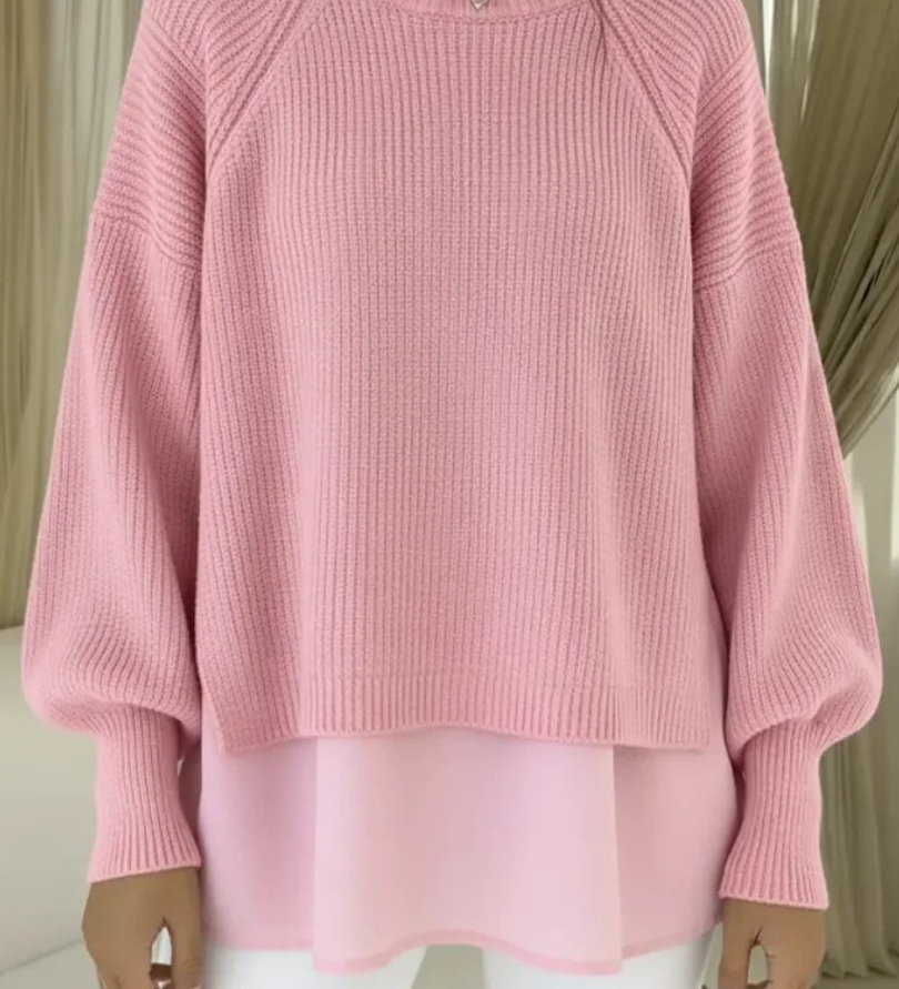 Casilda | Pull Efeito Duas Peças