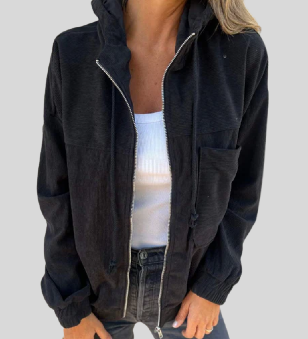 Mabel | Gilet Soft com Zip