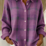 Corinne | Cardigan xadrez