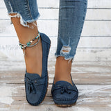 Nadine - Mocassins clássicos com detalhe de franjas