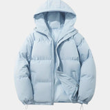 LOUVIANE | MANTEAU MATELASSÉ INVERNO COM CAPUZ