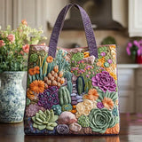 Bolsas Feitas à Mão - Jardim de Suculentas