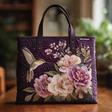 Bolsas Feitas à Mão - Colibri e Orquídeas