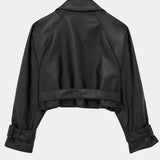 AIGLINE | COURT DE TRENCH SIMILI COURO