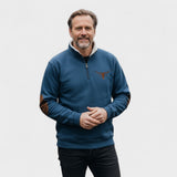 Emmett | Sweatshirt creme com meio fecho