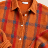 Corinne | Cardigan xadrez