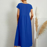 Gabriela - Vestido Elegante Midi Fluído Intemporal