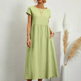 Gabriela | Vestido Midi de Elegância Intemporal
