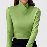 Clair | Pulôver Elegante de Gola Alta