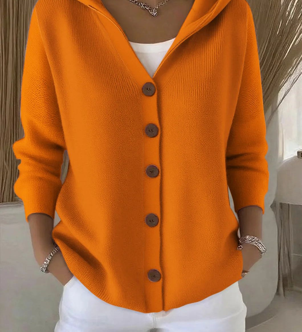Rocío | Casaco em Tricot com Capuz