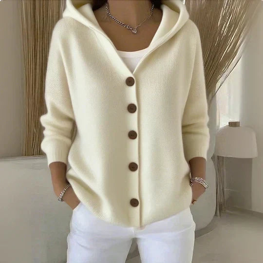 Rocío | Casaco em Tricot com Capuz