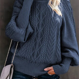 Lory | Pullover Longo Descontraído de Mangas Longas