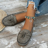 Nadine - Mocassins clássicos com detalhe de franjas