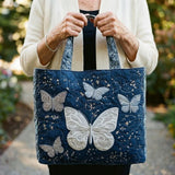 Bolsas Feitas à Mão - Papillon Prateado