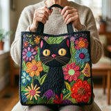 Bolsas Feitas à Mão - Gato Negro Mágico