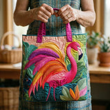 Bolsas Feitas à Mão - Flamant Arco-Íris