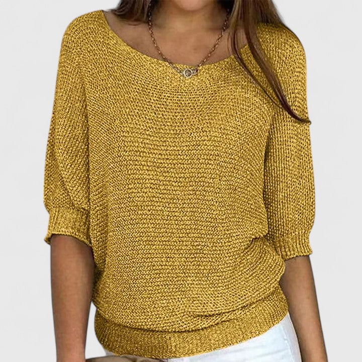 Rachel | Pullover em Malha Sem Esforço