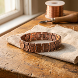 Pulseira Masculina de Cobre Grit