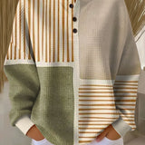 Colette - Blusa Patchwork Gaufrée
